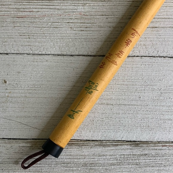 Large Bamboo Calligraphy Sumi-e Brush Watercolor Painting Natural Hair 9.25" - Picture 9 of 13